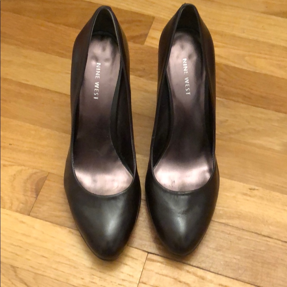 Nine West brown pumps